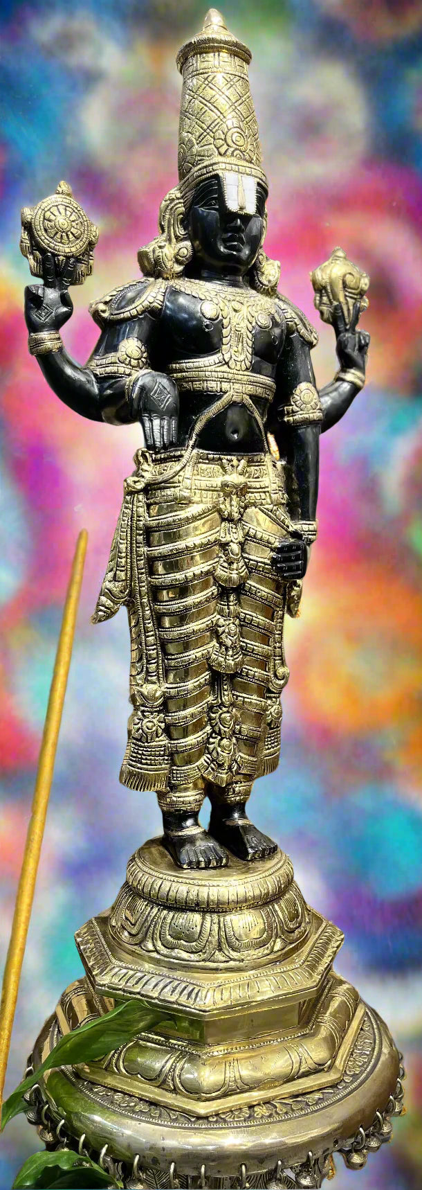 Pure Brass Lord Tirupati Balaji