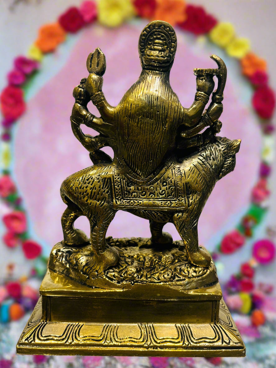 Maa Durga Idol with Lion