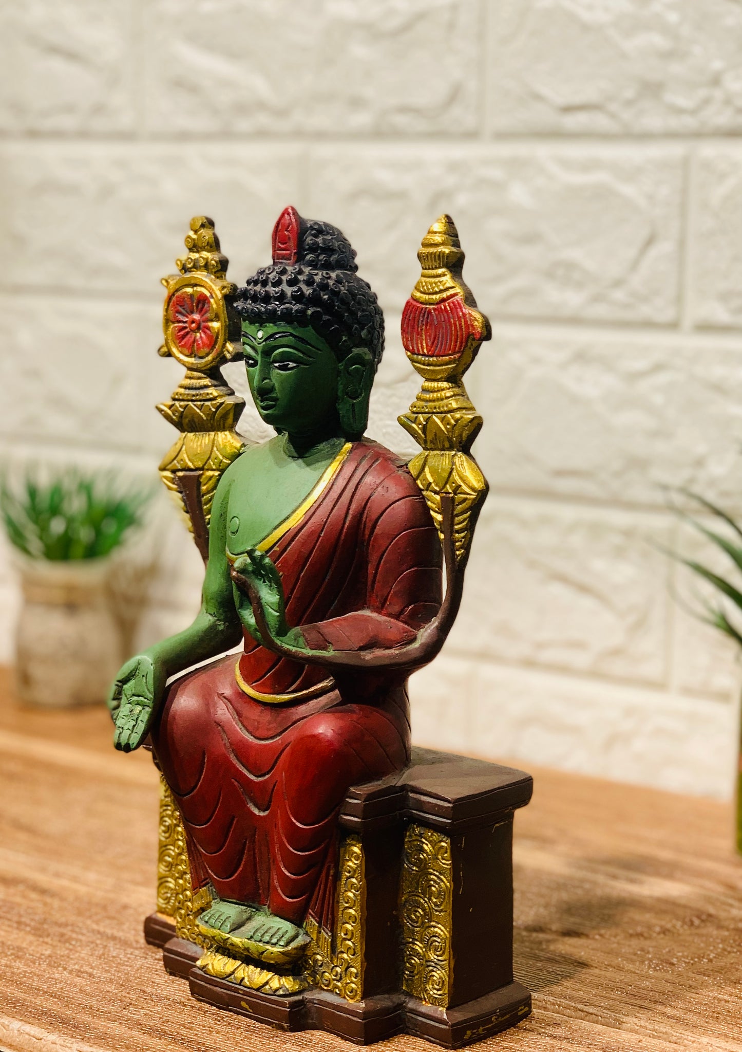 Brass Antique Lord Buddha