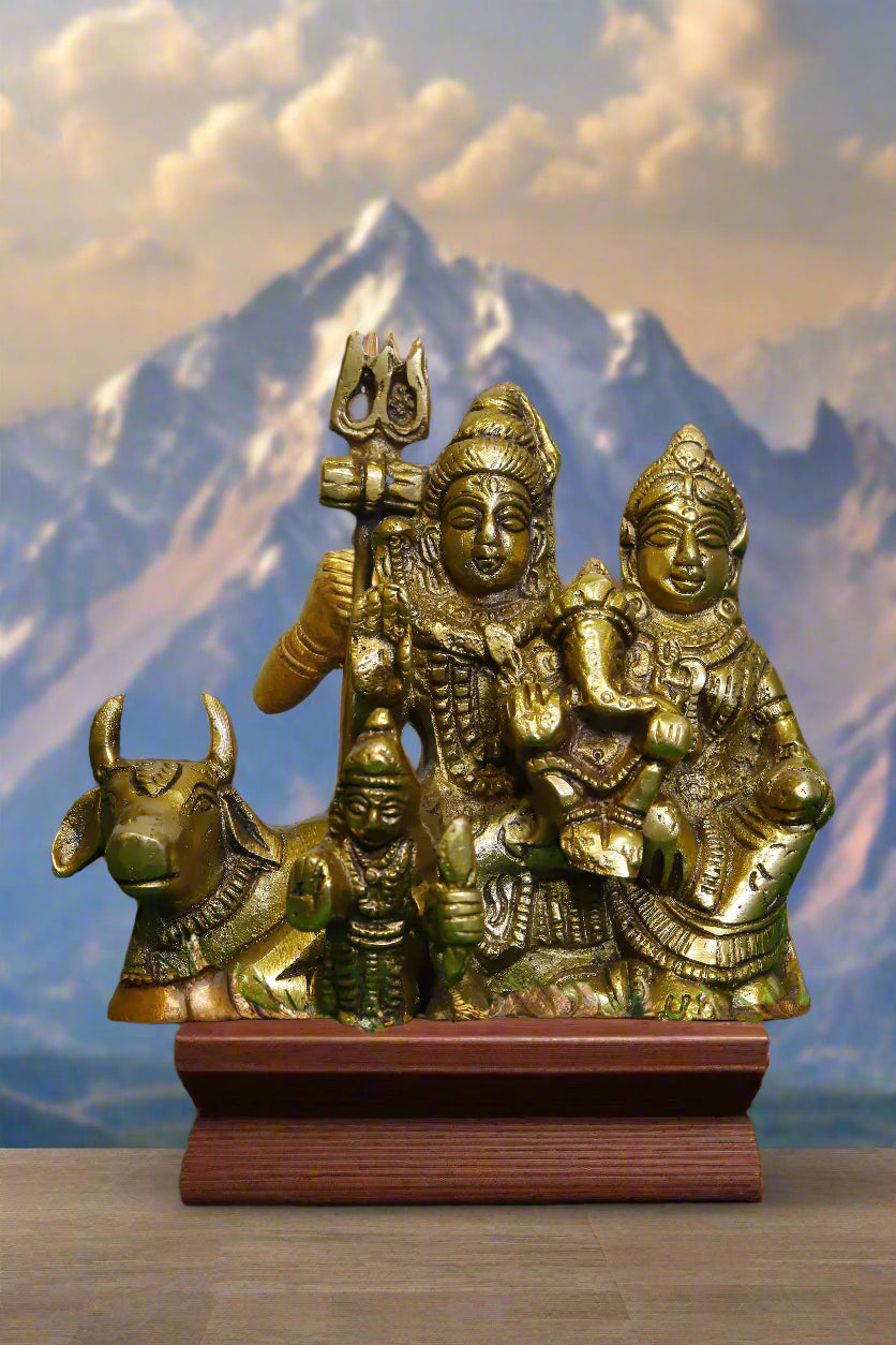 Brass Shiv Parivaar