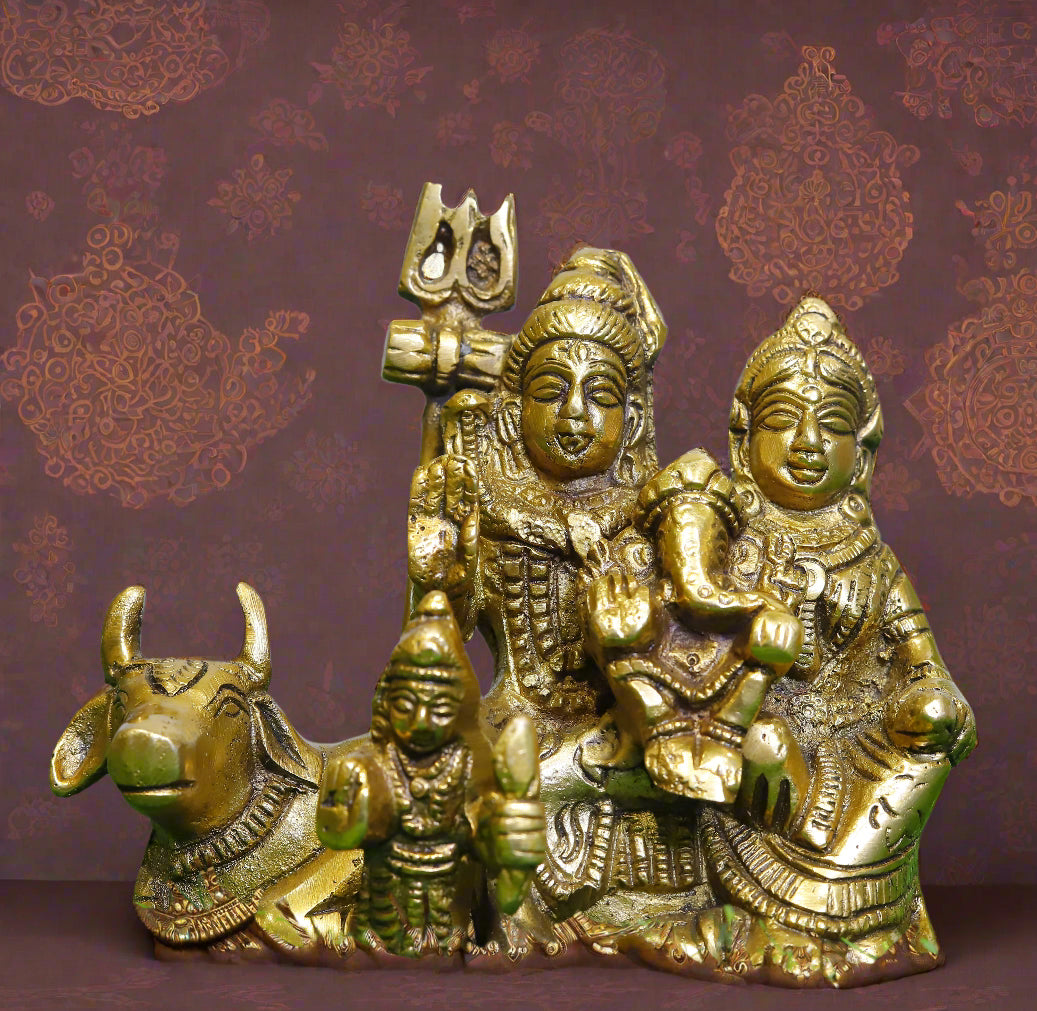 Brass Shiv Parivaar