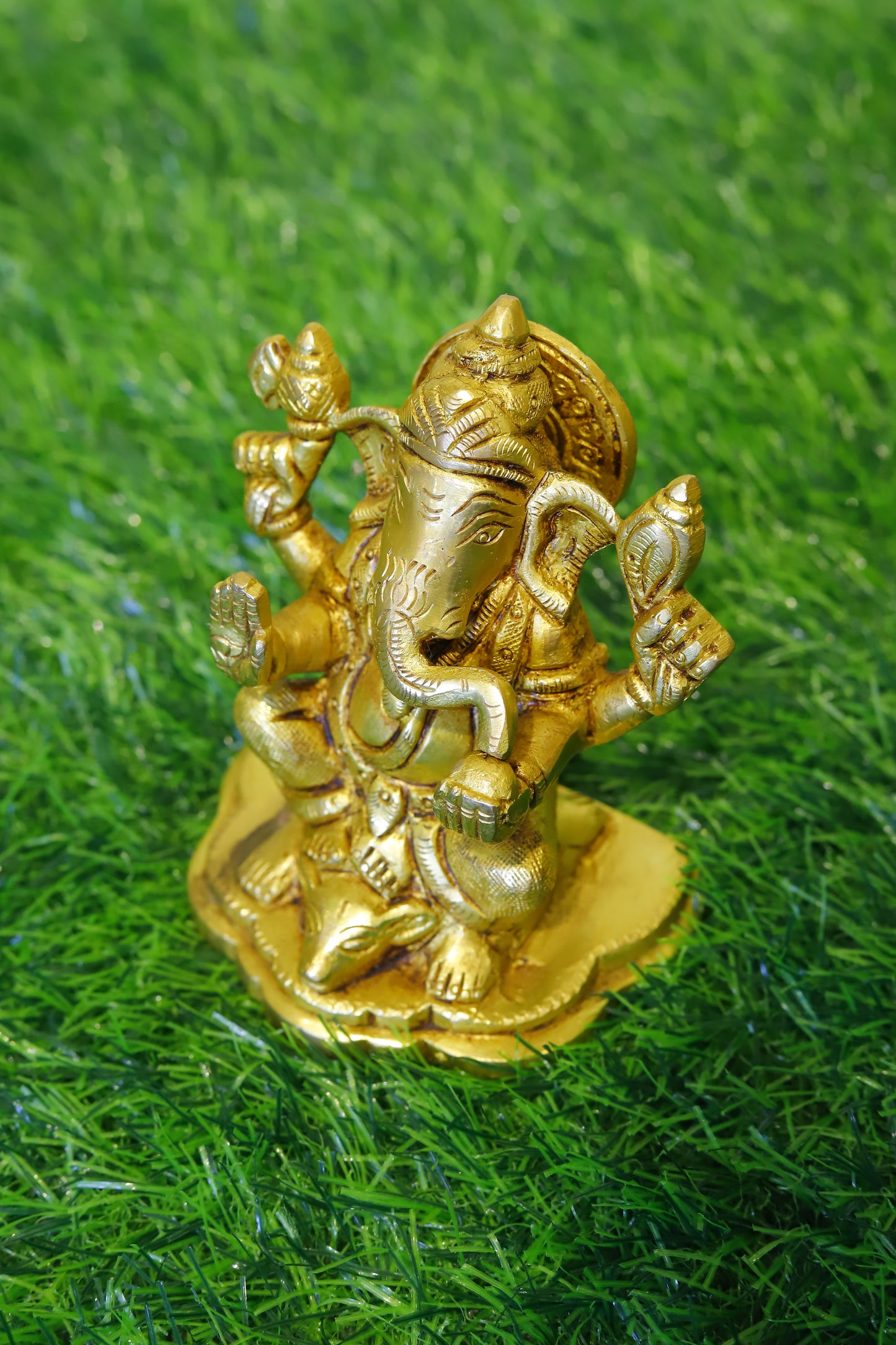 Brass Laxmi Ganesh