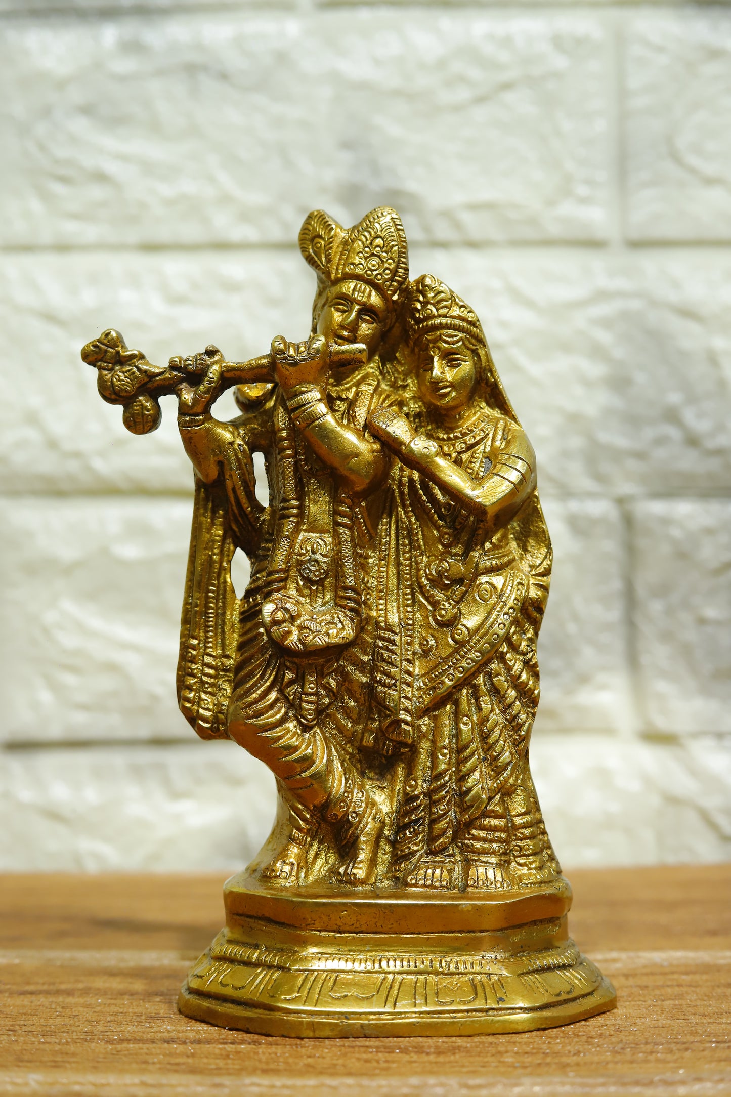 Brass Radha Krishna