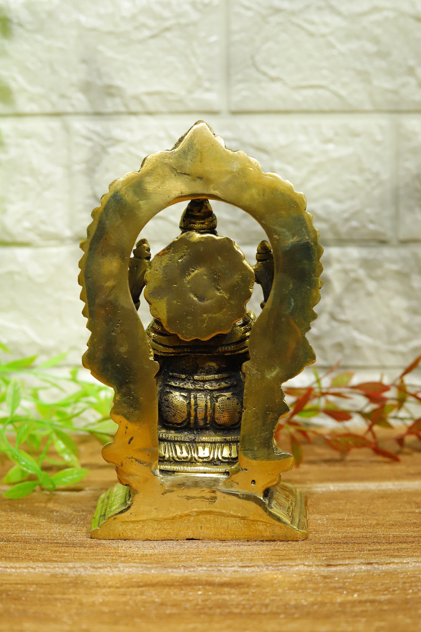 Brass Lord Ganesh on Chowki