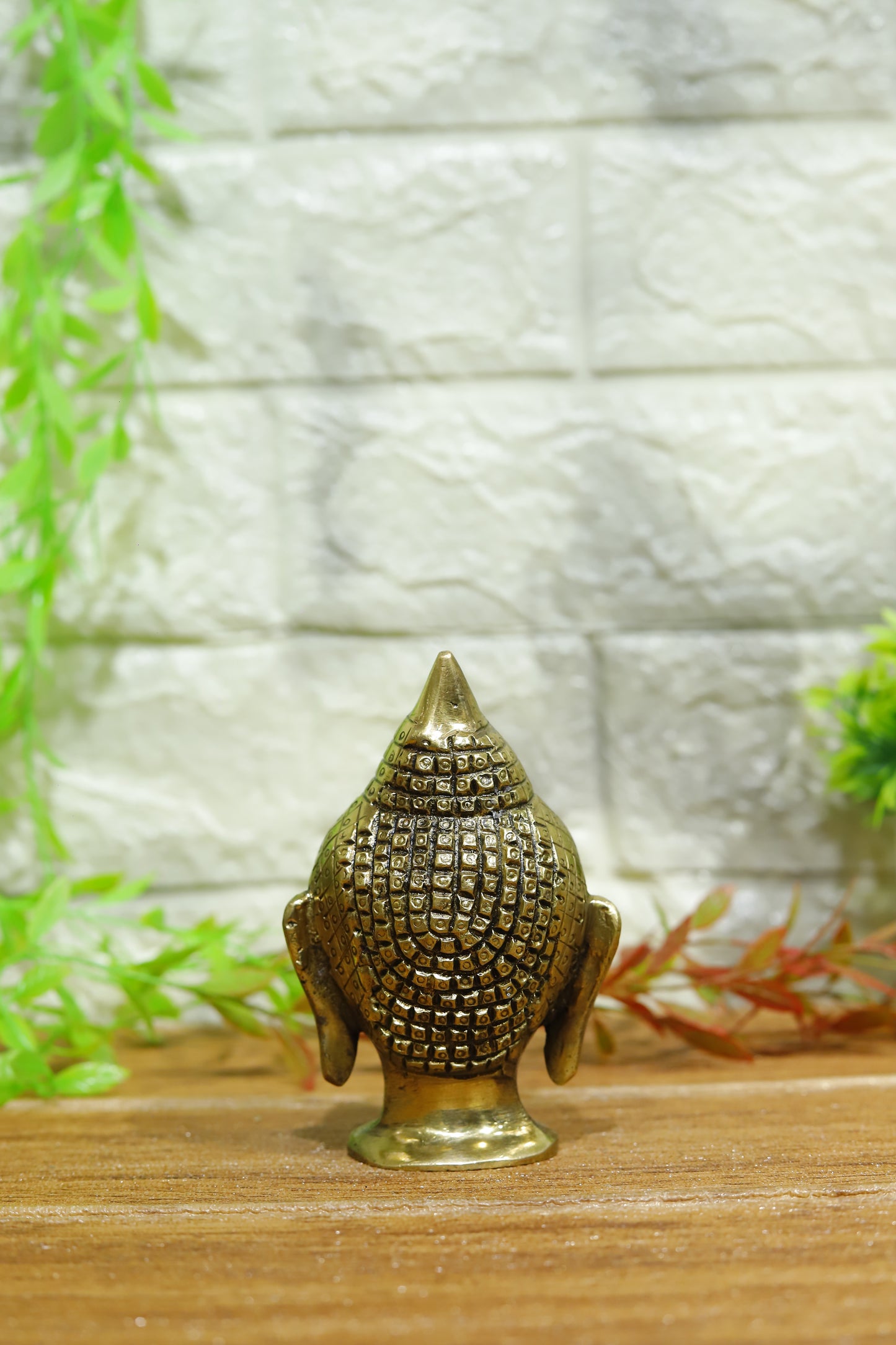 Brass Lord Gautam Buddha Head