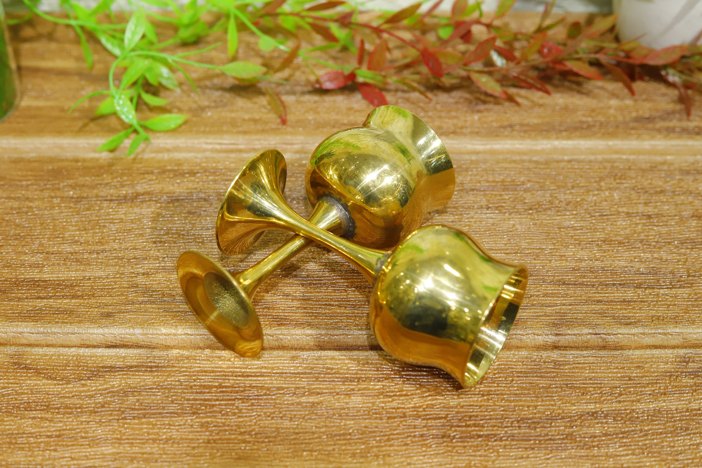 Brass Hand Crafted Shot Glasses