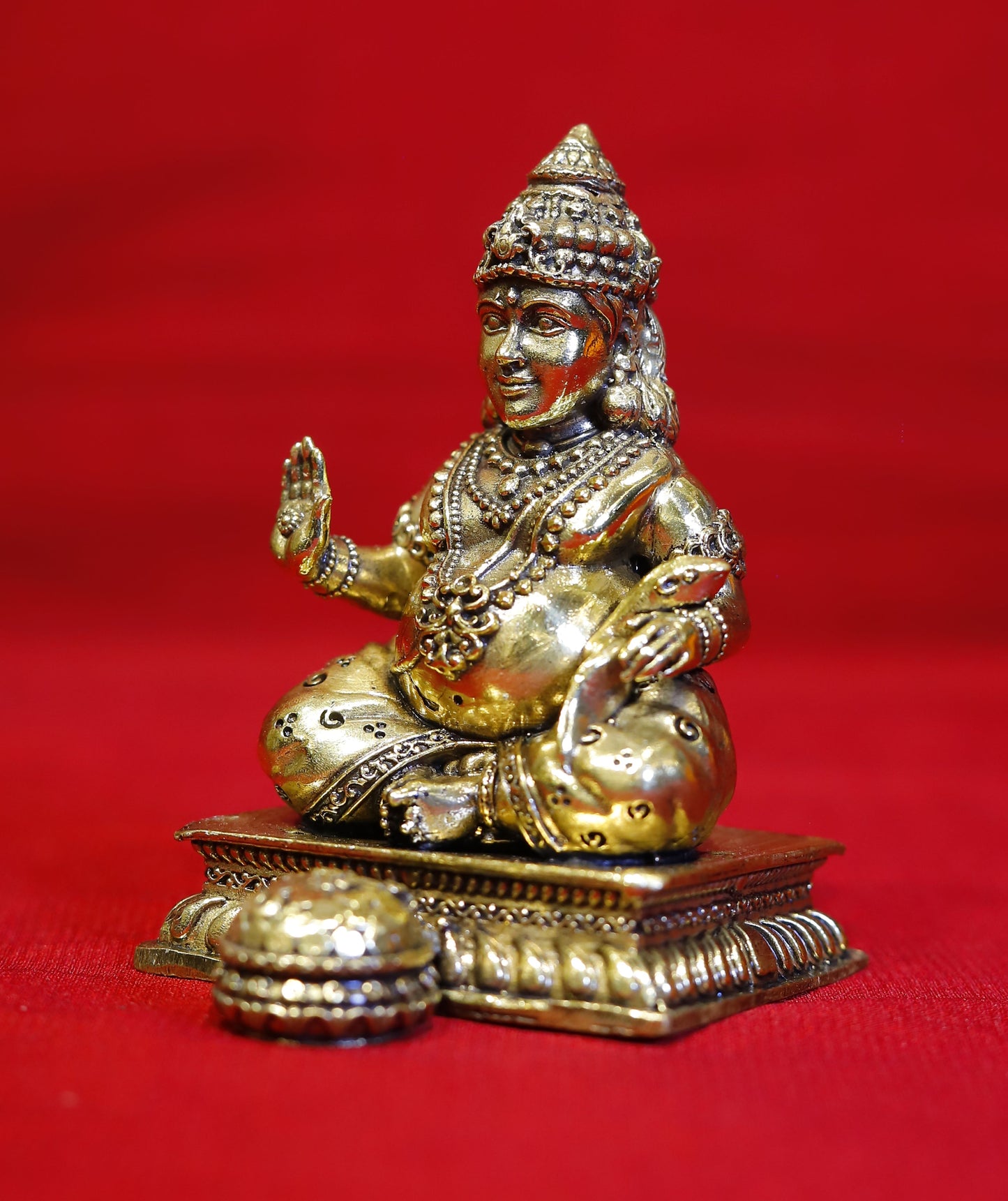 Superfine Brass Lord Kuber Idol