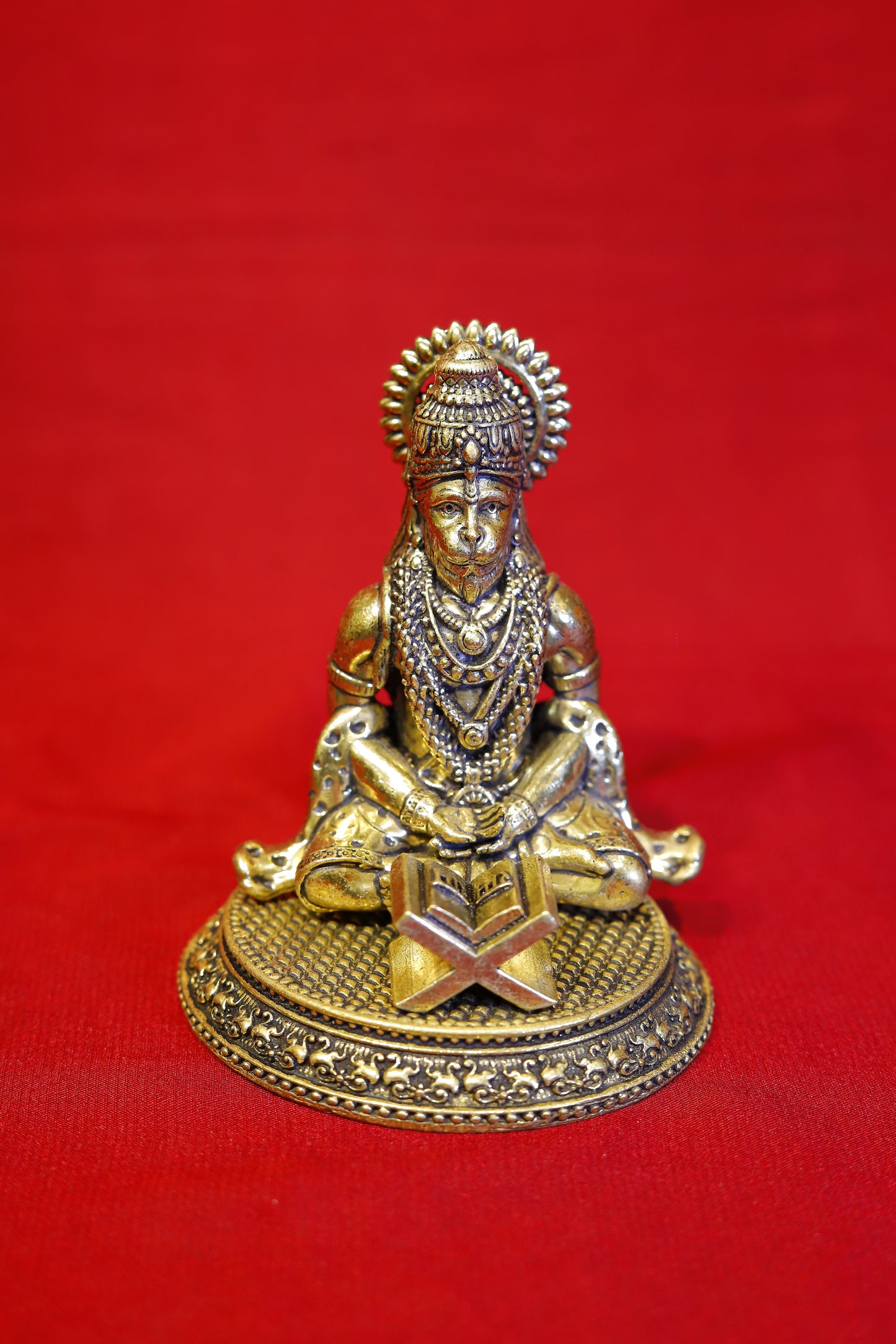 Superfine Brass Lord Hanuman - 3.5"