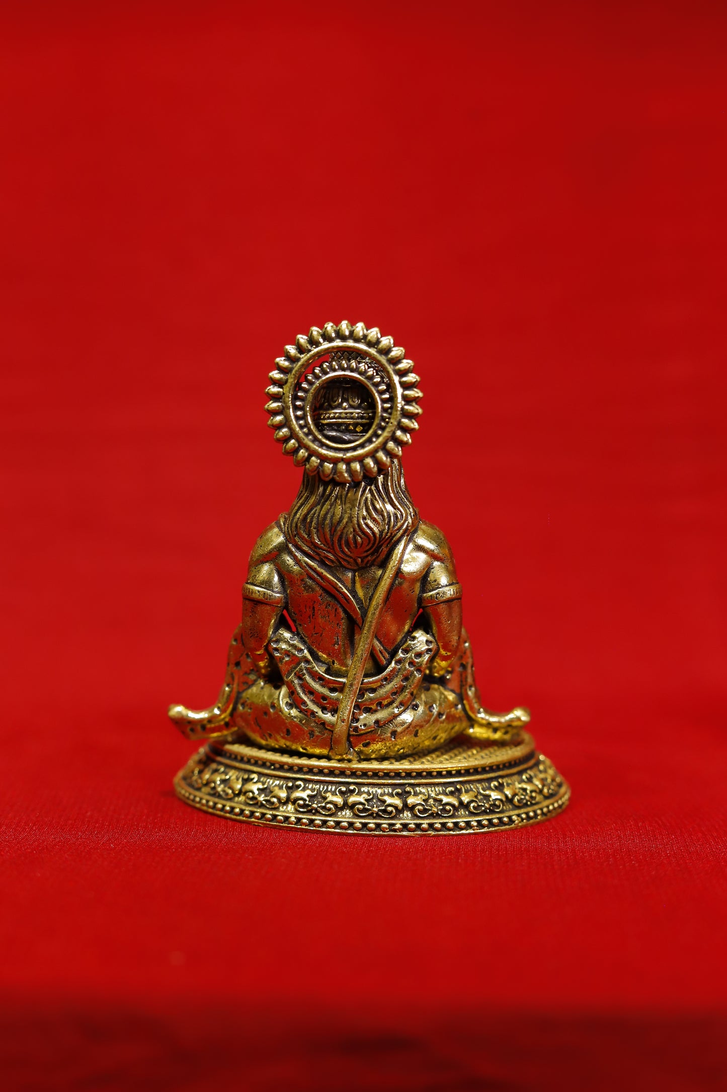 Superfine Brass Lord Hanuman - 3.5"