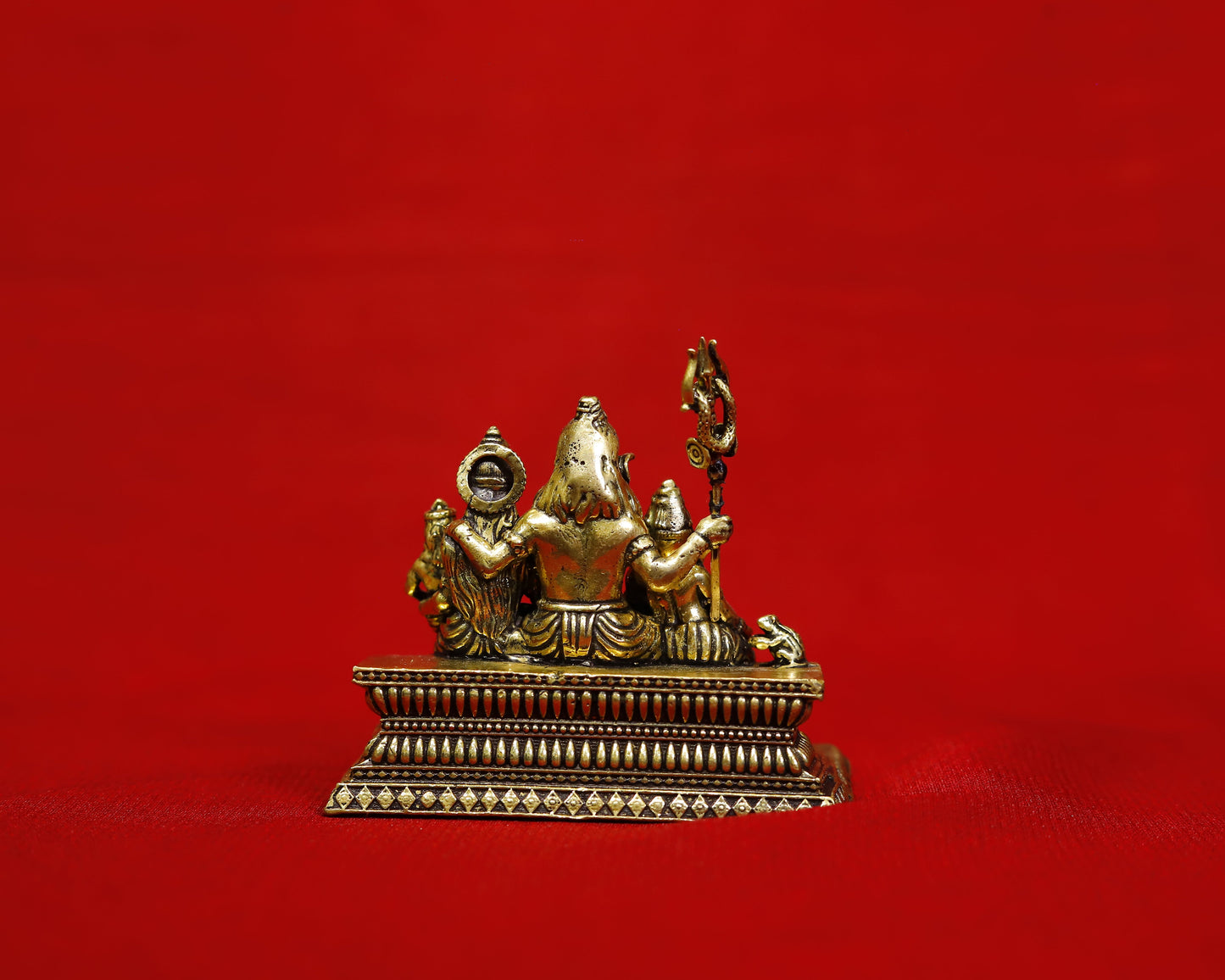 Superfine Brass Shiv Parivaar - 2"