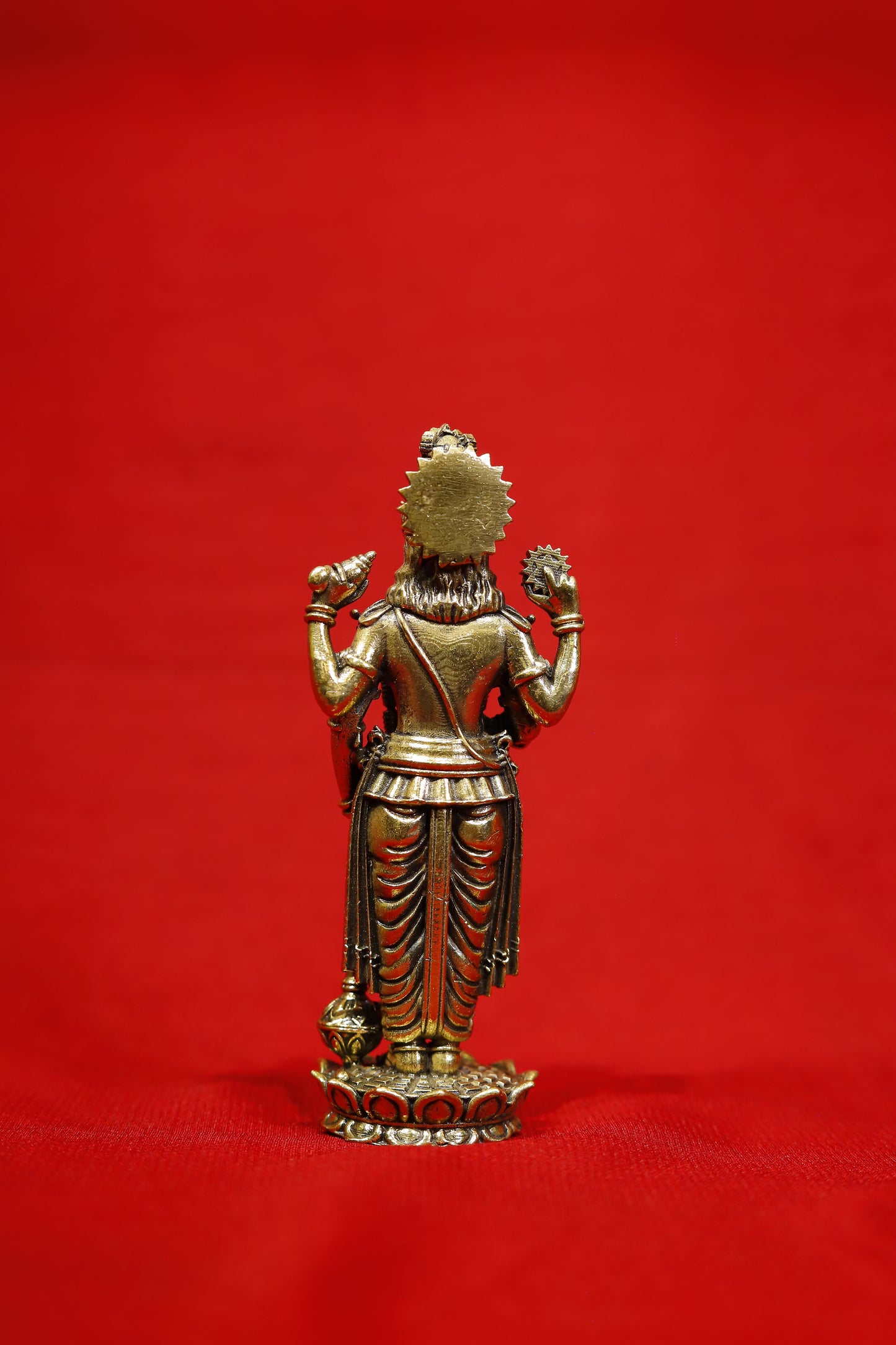 Superfine Brass Lord Vishnu