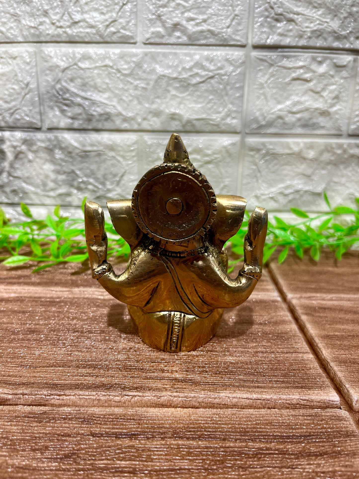 Brass Ganesh Sculpture