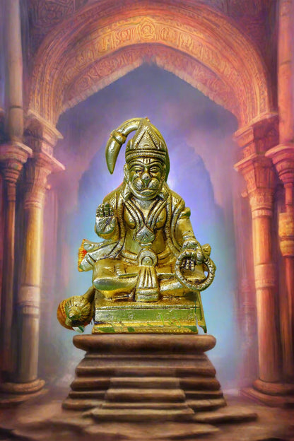 Brass Lord Hanuman