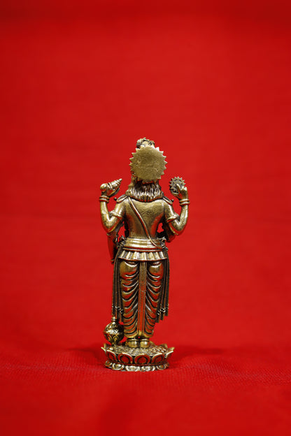 Superfine Brass Lord Vishnu