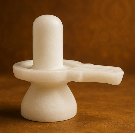 WHITE SHIVLING (MAKRANA MARBLE)